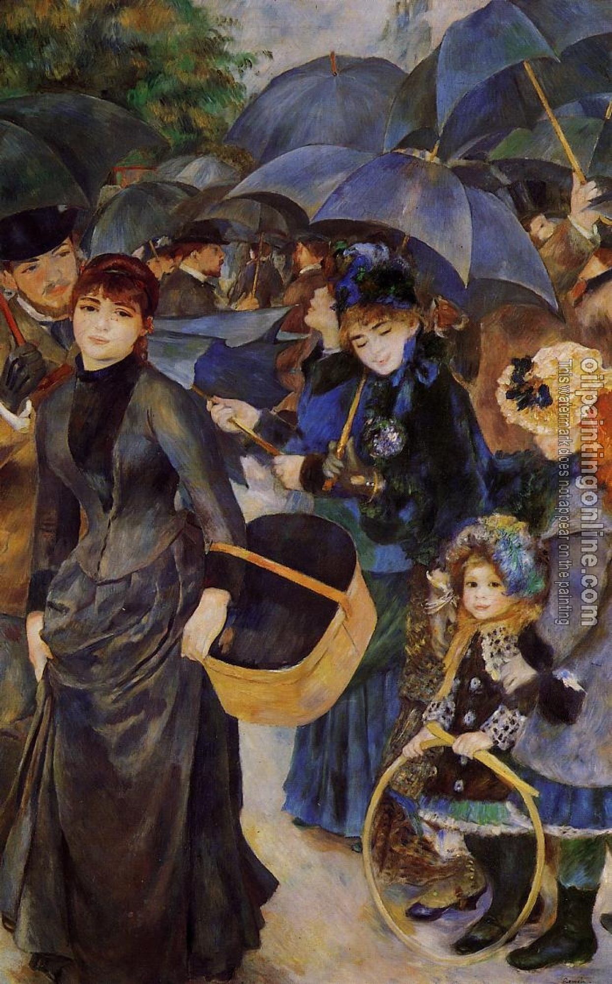 Renoir, Pierre Auguste - Umbrellas
